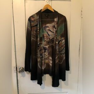 Unique open cardigan